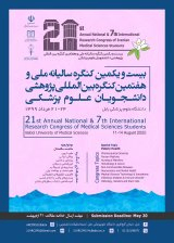 پوستر بیست و یکمین کنگره سالیانه ملی و هفتمین کنگره بین‌المللی پژوهشی دانشجویان علوم پزشکی