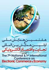 پوستر هفتمین همایش ملی و اولین همایش بین ‏المللی تجارت و اقتصاد الکترونیکی