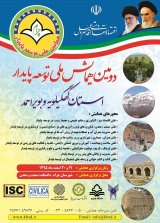 پوستر دومین همایش ملی توسعه پایدار استان کهکیلویه و بویر احمد
