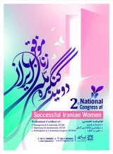 پوستر دومین کنگره ملی زنان موفق ایران