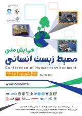 پوستر همایش ملی محیط زیست انسانی