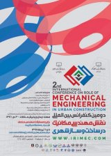 پوستر دومین کنفرانس بین المللی نقش مهندسی مکانیک در ساخت و ساز شهری
