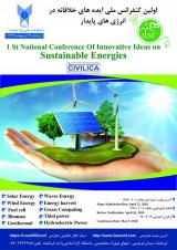 پوستر اولین کنفرانس ملی ایده های خلاقانه در انرژی های پایدار