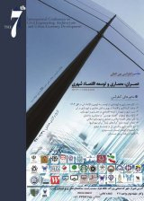 پوستر هفتمین کنفرانس بین المللی عمران، معماری و توسعه اقتصاد شهری