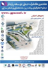 پوستر هفتمین کنفرانس ملی توسعه پایدار در علوم جغرافیا و برنامه ریزی، معماری و شهرسازی