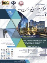 پوستر دومین کنفرانس بین المللی عمران، معماری و شهرسازی ایران معاصر