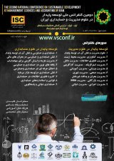 پوستر دومین کنفرانس ملی توسعه پایدار در علوم مدیریت و حسابداری ایران